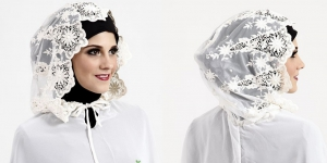 Mode Pashmina Hoodie Bordir dari Art Kea