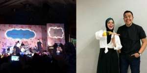Serunya Duet ala Dewi Sandra dan Tulus di Pesta Hijabers