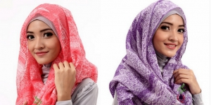 Tutorial Cara Berjilbab Wajah Bulat