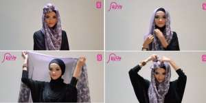 Tutorial Topi Cantik dari Kerudung