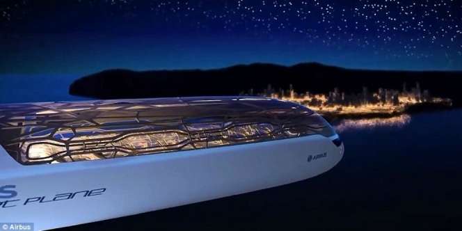 Keren! Ini Rancangan Pesawat Airbus Masa Depan