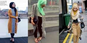 Modis dengan Cardigan `Hoodie`