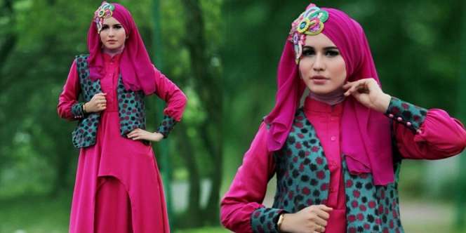 Dress Hijab Fashionable yang Syar`i