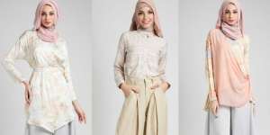 Hijab Floral Pastel Percantik Hijabers