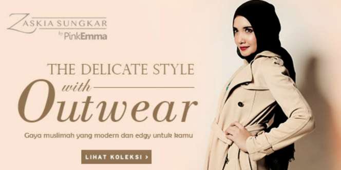 Koleksi Cantik Bernafas Islami Zaskia Sungkar