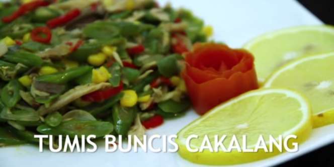 Video : Tumis Buncis Cakalang