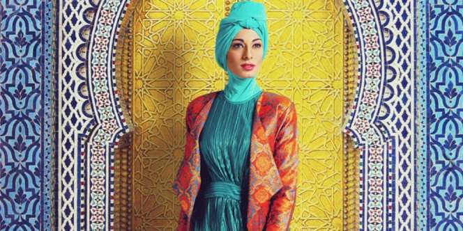 Hijabenka: Dress Cantik Dipadu Blazer Songket
