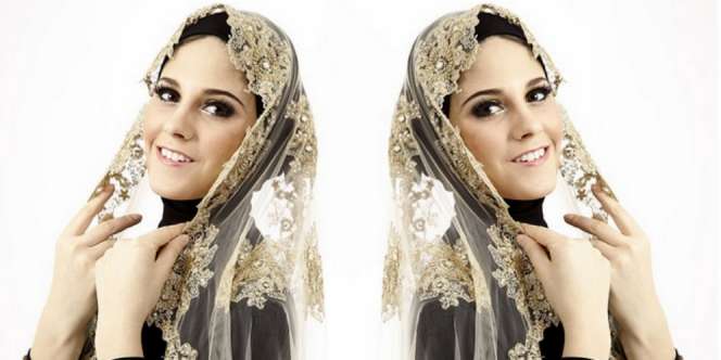 Saqina: Koleksi Kerudung `Tile` Payet Cantik