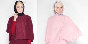 Mozline: Tampil Cantik dengan Gamis Glittery Lace 