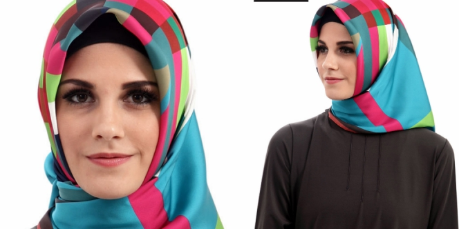 Fandri:  Kerudung Turkish Style Penuh Warna