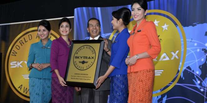 Layanan Pramugari Garuda Indonesia Terbaik di Dunia