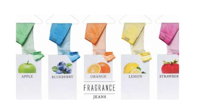 Celana Jins Warna-warni Beraroma Buah, Tertarik Hijabers?