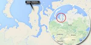 Lubang Raksasa Misterius Muncul di Dekat Kutub Utara