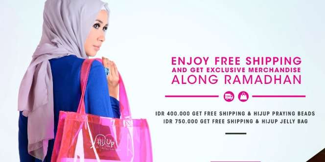Hijup: Promo Menarik Ramadan, Bebas `Ongkir`