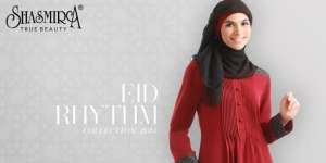 Shasmira: Gamis Vest Dua Warna Nan-Menawan