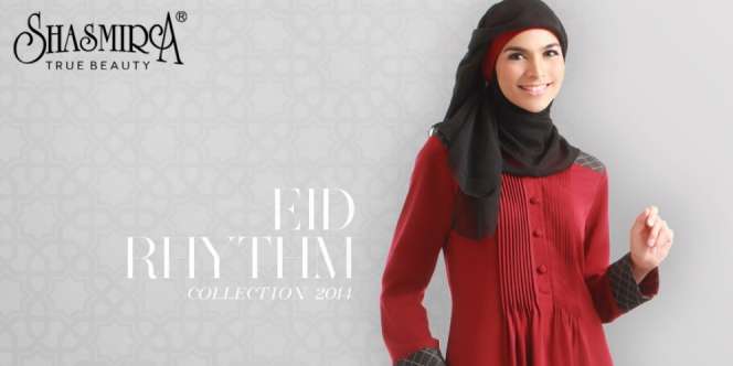 Shasmira: Gamis Vest Dua Warna Nan-Menawan
