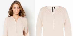 Mango: Jacquard Blouse untuk Hari Raya