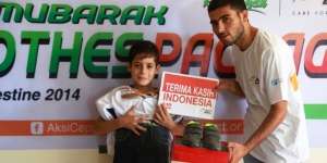 Baju Lebaran untuk Anak-anak Gaza dari Indonesia