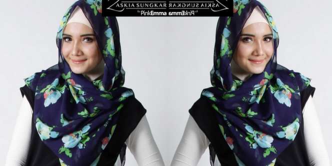 PinkEmma: Hijab Vintage Besutan Zaskia Sungkar 