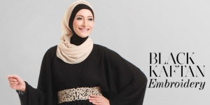 Shasmira: Black Kaftan Super Mewah