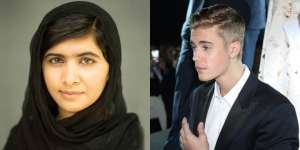 Justin Bieber Kagumi Aktivis Muslimah Malala Yousafzai