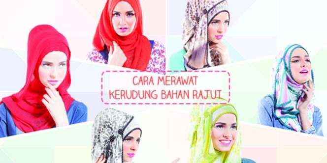 Cara Mudah Merawat Jilbab Rajut