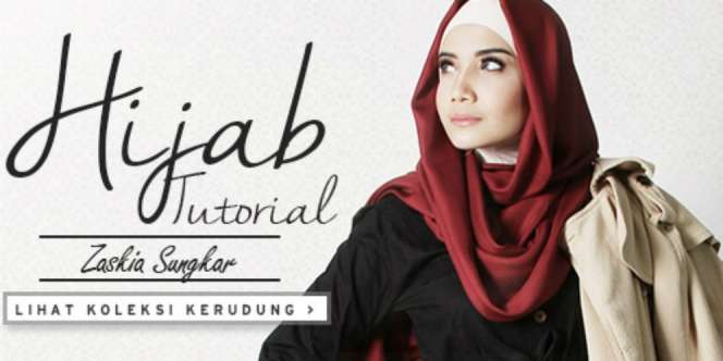 Zaskia Sungkar: `Chic` dengan Hijab Floral