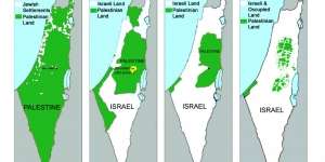 Video Hilangnya Palestina dari Peta Dunia