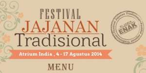 Festival `Jajanan Pasar` di Utara Jakarta