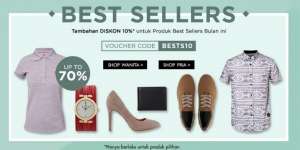 Zalora: Pesta Diskon 70%