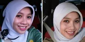 Pesona Si Lurah Cantik Berhijab