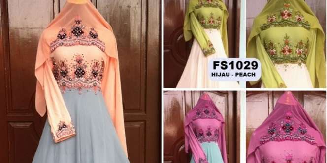 Umimaya : Gamis Cantik Payet Jepang