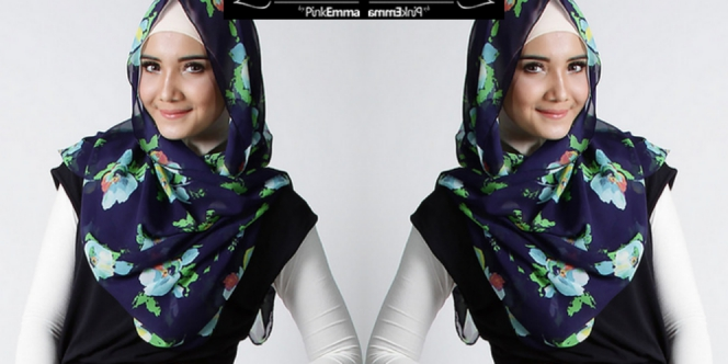 PinkEmma: Tampil Kasual dengan Pashmina Motif