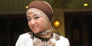 Dewi Persik Berhijab Saat Ijab Kabul