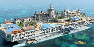 Kapal Pesiar Mewah Ini Bak Istana Monako di Atas Laut