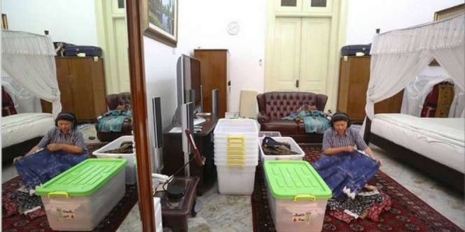 Ibu Ani Yudhoyono `Beberes` Banjir Simpati