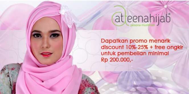 Atteenahijab: Hijab Modis Harga Hemat