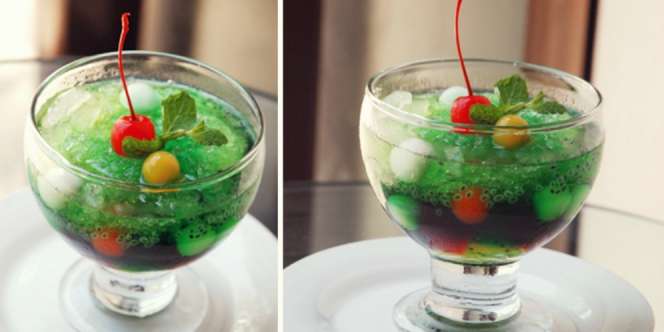 Es Jelly Melon, Penolong di Siang Bolong