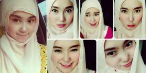 Cantiknya Jojo `Keong Racun` Berhijab