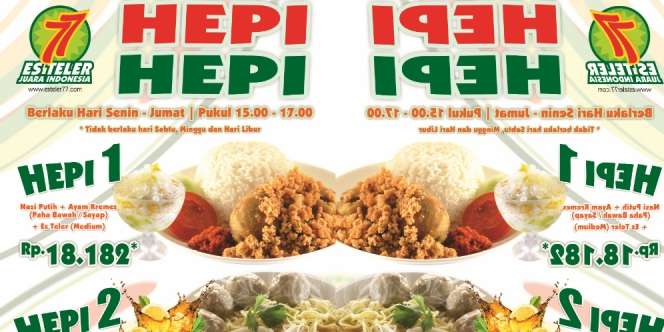 Es Teller77: Makan Senang Paket Hepi