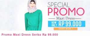 PinkEmma: Promo Spesial! Maxi Dress Serba 99 Ribu