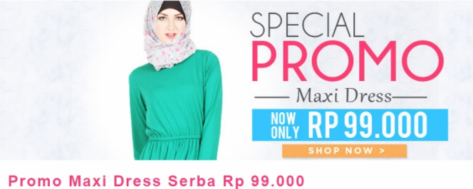 PinkEmma: Promo Spesial! Maxi Dress Serba 99 Ribu