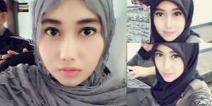 Pose Selfie Satpol PP Cantik Banten 