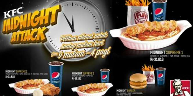 Info Jajan: `Serangan Ayam Goreng` di Tengah Malam