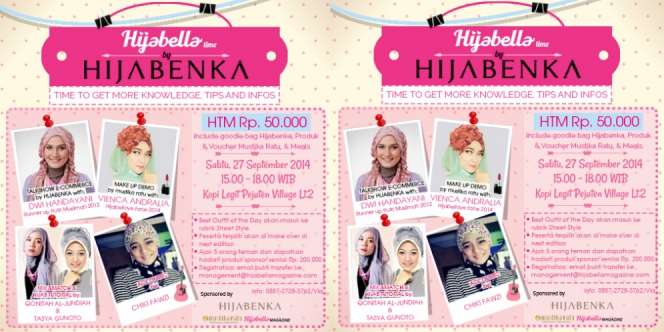 Hijabella: Ayo ke `Penvil`, Ada Event Seru Hijabers!