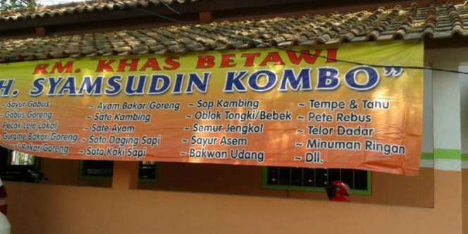 Rumah Makan Khas Betawi Ini Jadi Incaran Pembeli 