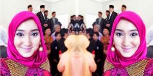 Dian Pelangi Selfie dengan Presiden SBY