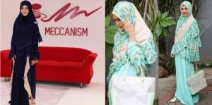 Cantiknya Zaskia Mecca dengan Balutan Busana Syar'i