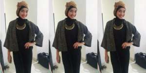 Hijab Turban Favorit Pemeran Fatmawati Soekarno