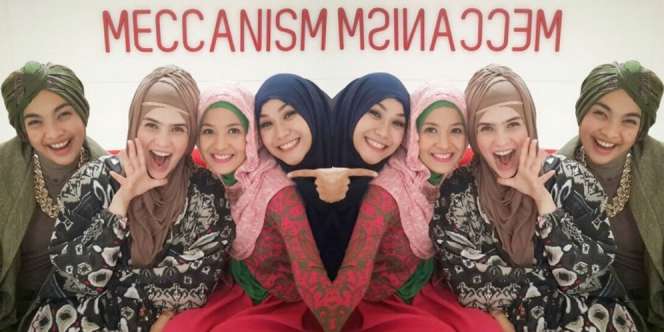 Empat Artis Cantik dalam Balutan Hijab